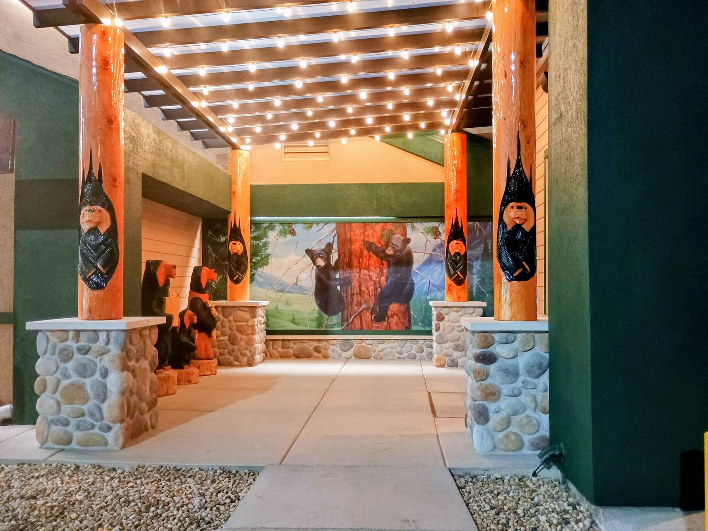A whimsical entry way leads to Black Bear Diner, which has opened at 21 Romines Drive in Morris at TravelCenters of America, in the former home of R-Place Family Eatery. 2025