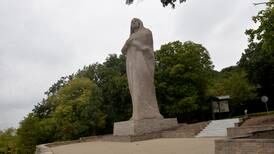 Plaza around the base of iconic Taft statue is nearing completion