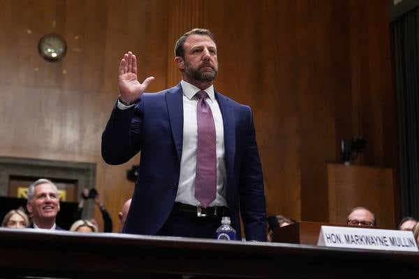 Mullin tells senators Homeland Security needs funding as he faces confirmation hearing