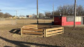 Eagle Scout installs gaga pit at Guthrie Park in Marseilles