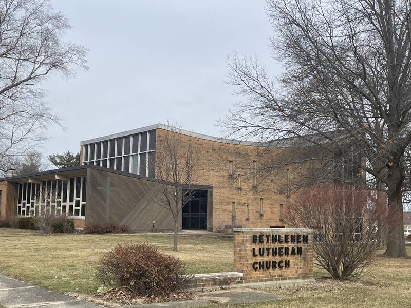 Bethlehem Lutheran Church will soon play host to the DeKalb Senior Center. The facility is seen Feb. 14, 2023 in DeKalb.