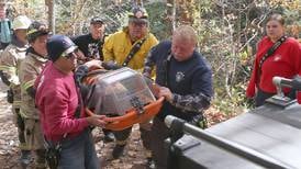 Photos: Utica and Oglesby firefighters called for rescue at Matthiessen State Park