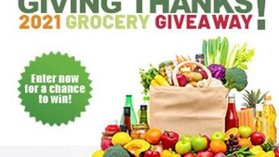 2021 Giving Thanks! Grocery Giveaway