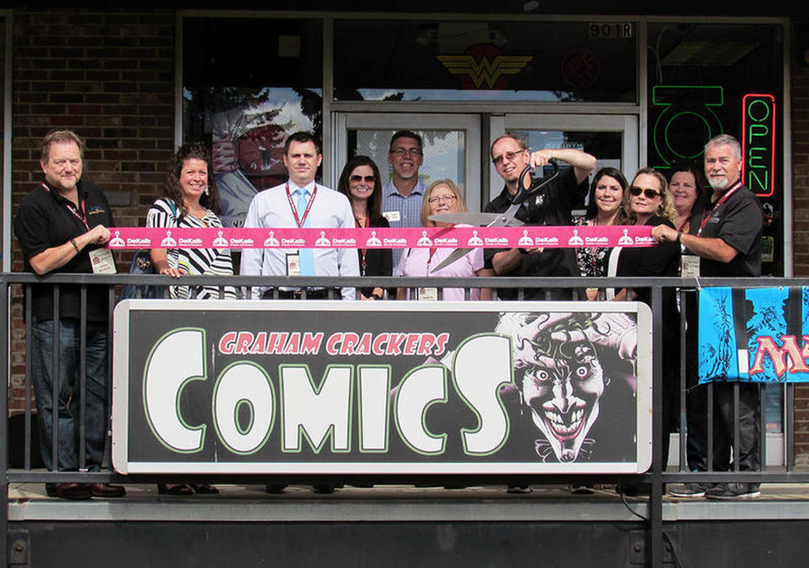 Graham Crackers Comics joins DeKalb Chamber Shaw Local