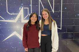 Kane County Chronicle Girls Tennis Players of the Year: Shannon Lu and Danielle Dejanovich, St. Charles North