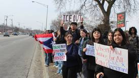 Crystal Lake Central students walk out of class in ICE protest