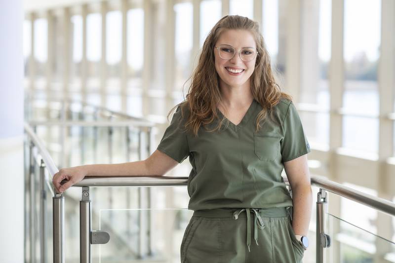 Brittany Holliday, 37, of Sycamore has been recognized by her employer as the nurse of the year for Advocate Health Care Sherman Hospital in Elgin.