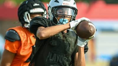 Photos: Kaneland and Oswego football teams participate in joint practice