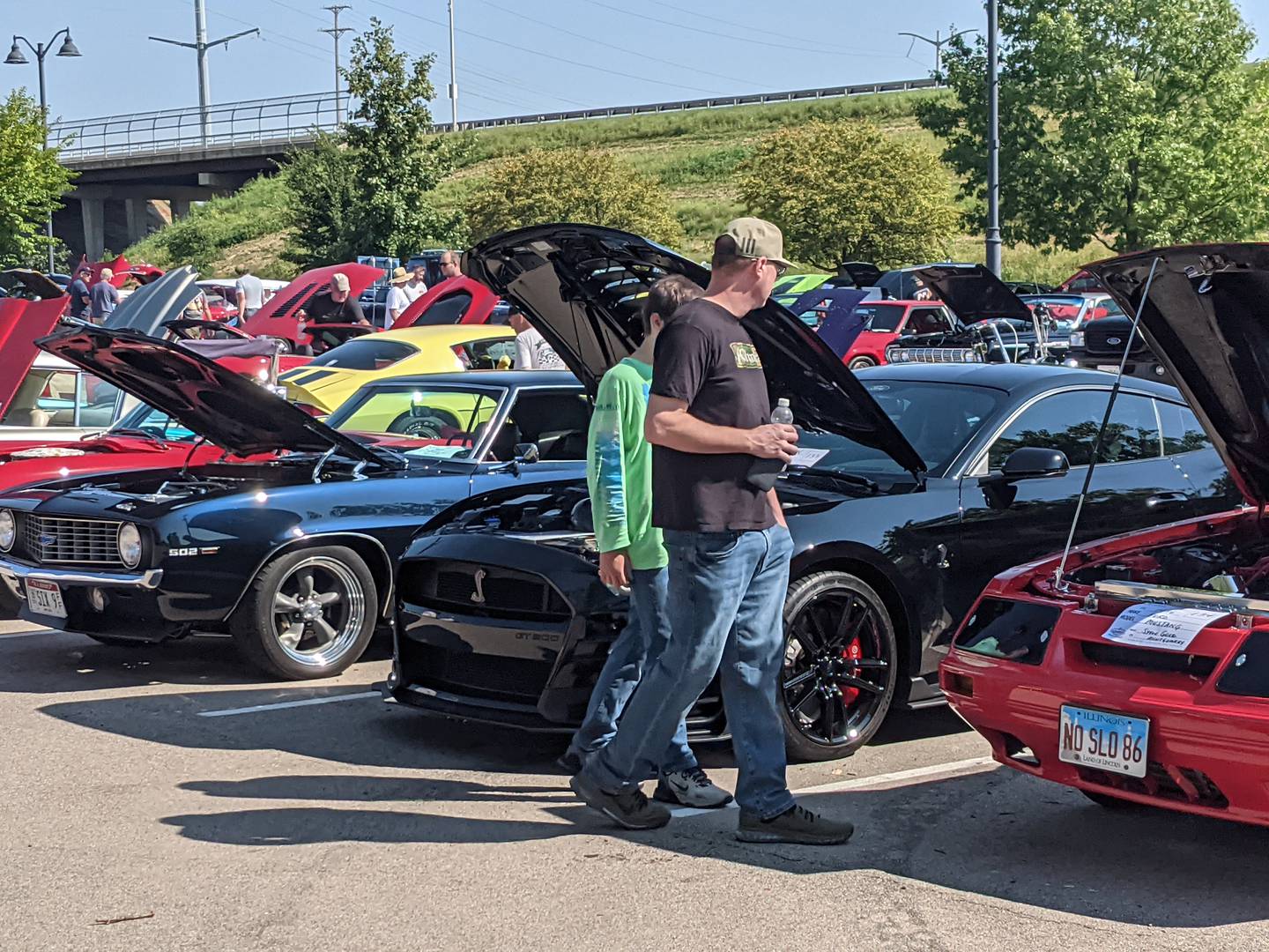 A wide variety of cars were on display at the 19th annual Oswego Drag Raceway Reunion on Sept. 14, 2025.