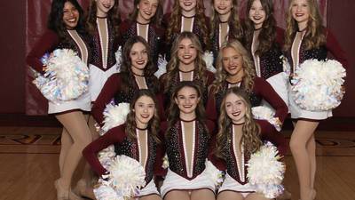 Morris Varsity Pom Squad recognized by Morris City Council