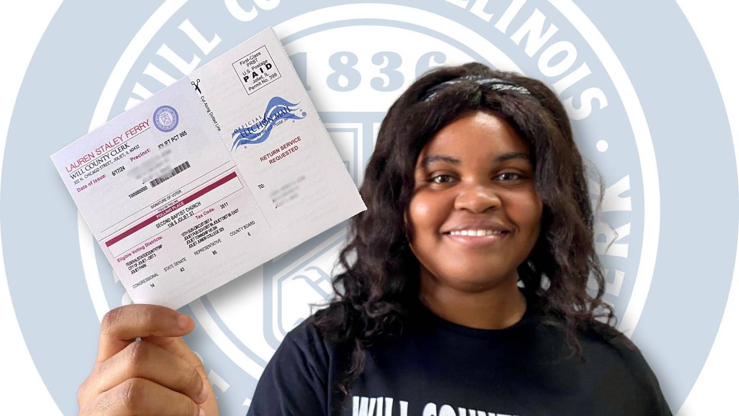 The new Will County voter registration cards include the districts for which a voter may cast a ballot as well as a form to update or correct a voter’s individual information.