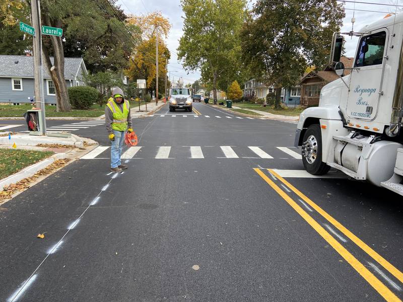 New bike lanes are coming to Prairie Street from Wilson Street to Pine Street in Batavia.