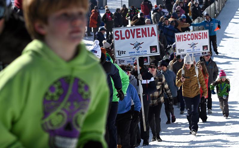 The opening ceremony of the Norge Ski Jump 121st Annual Winter Tournament on Feb. 1, 2026 at the Norge Ski Club, 100 Ski Hill Road, Fox River Grove.