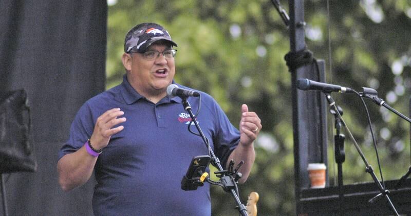Sam Ramirez opens  River Country 101.7's Summer Kickoff. The event was held on the Dixon Riverfront June 1, 2024.