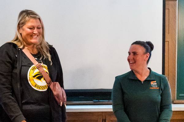 Plainfield East soccer coach honored as Mentor of the Month