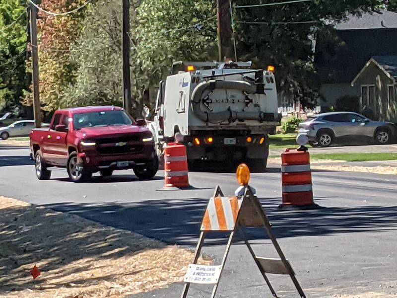 Work is winding down on a $3.4 million project to replace and widen a portion of North Latham Street in Sandwich.
The project began in March.
