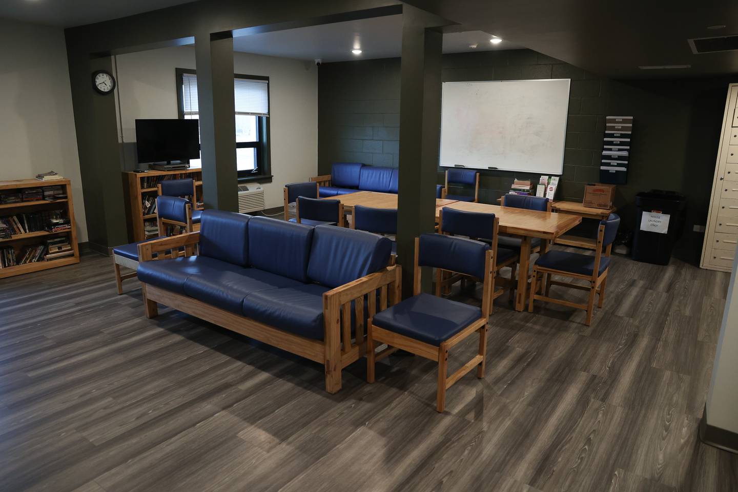 A look at the new mens living area at the newly remodeled Stepping Stones residential treatment facility on Thursday, Feb. 22nd, 2024 in Joliet.