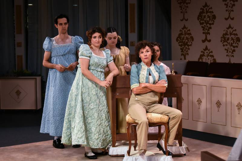 Parker Players Theatre Company presents "Pride and Prejudice" at The Barrington Theatre.