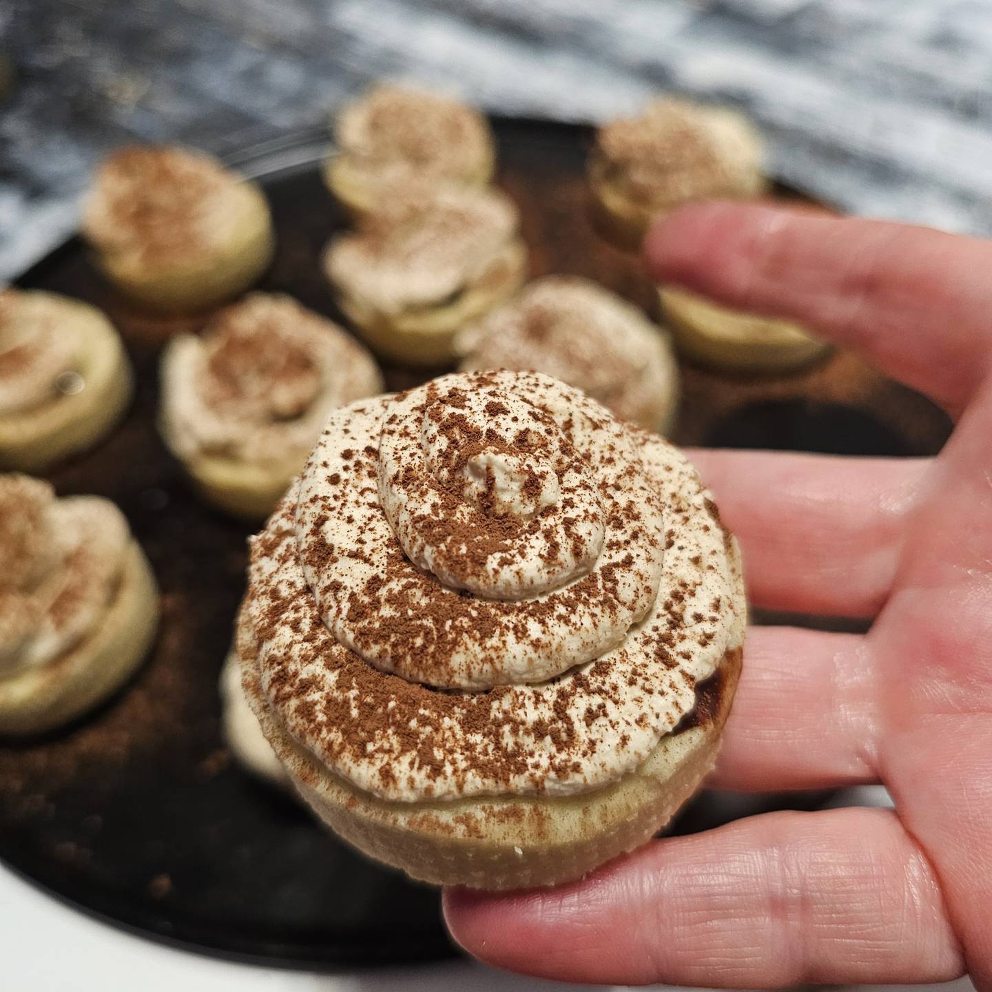 tiramisu tartlets