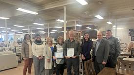 Don’s Furniture named January 2024 business of the month by Streator chamber