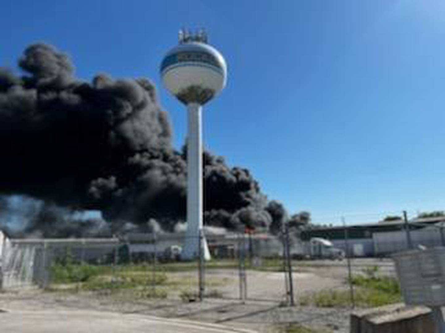 No one was injured in an industrial building fire on Friday, June 3, 2022, at Longhorn Trucking at 132 Harris Drive in Rockdale. Fire districts around Will County were on the scene. The fire's cause is unknown.