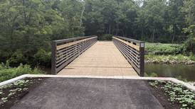 New bike, pedestrian trail bridge to open in Sugar Grove