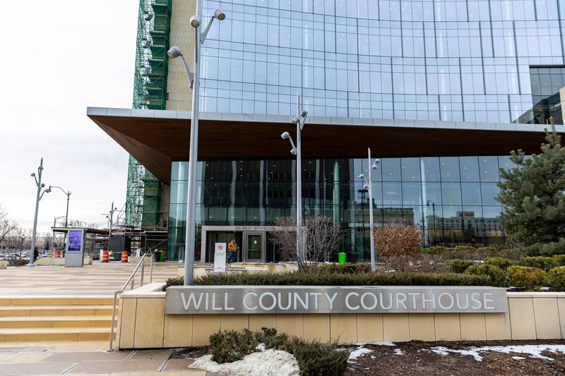 The Will County Courthouse in Joliet is the setting for the trial against Joseph Czuba, which began on Feb. 24, 2025.