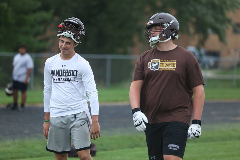 Photos Joliet Catholic football practice Shaw Local