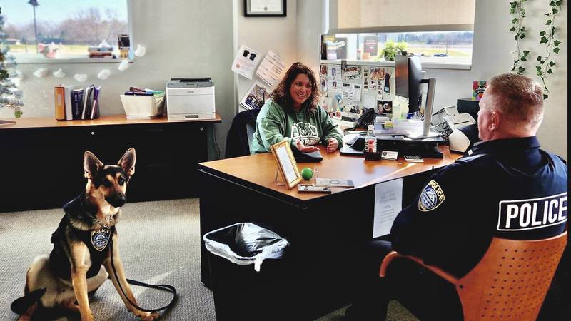 The Village of Montgomery is honoring Police Department social worker Erica Lopez for her contribution to the community during National Social Worker Month.