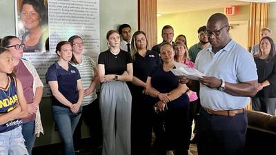 Transcript: Talk-Line with Steve Marco interviews Brandon Clark on an abuse prevention home in Rock Falls