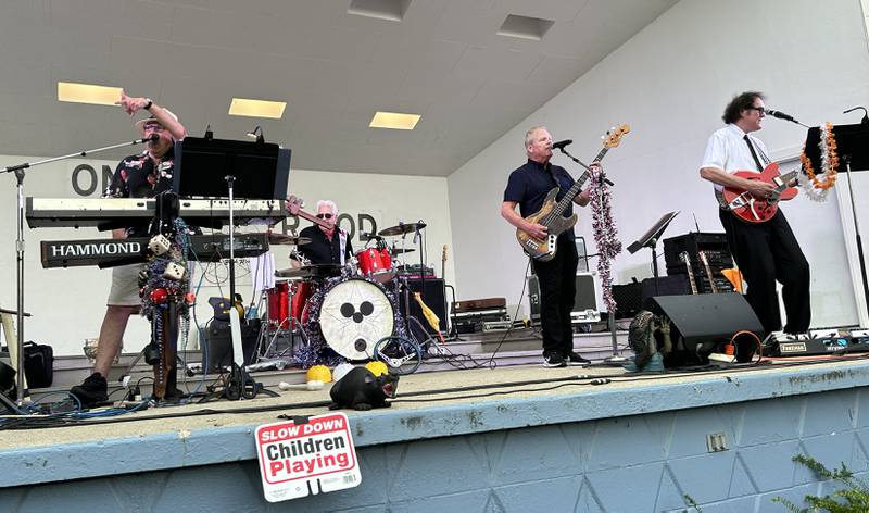 Captain Rat and the Blind Rivets perform at the Mt. Morris Jamboree on Friday, Aug. 15, 2025.