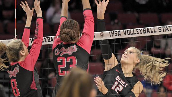 Benet senior Lynney Tarnow is the Suburban Life Girls Volleyball Player of the Year