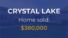 Single-family home sells in Crystal Lake for $380,000