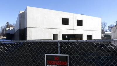 Fox River Grove to demolish half-built, ‘monstrously ugly’ apartment building shell