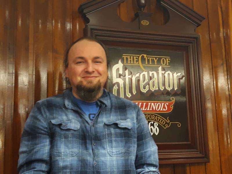 Streator resident Jacob Darby, 37, was appointed to fill the vacant Streator City Council seat. He will be sworn-in Wednesday, Feb. 16.