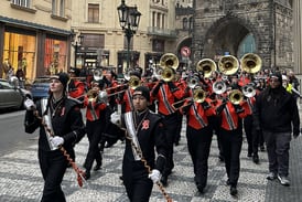 In the Czech Republic, music needed no translation for these DeKalb High School students