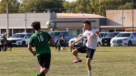Photos: Manteno downs a shorthanded Bishop McNamara in boys soccer