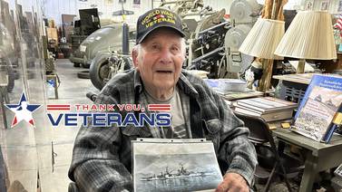 From the farm to the Pacific: 100-year-old recalls service on heavy cruiser during World War II