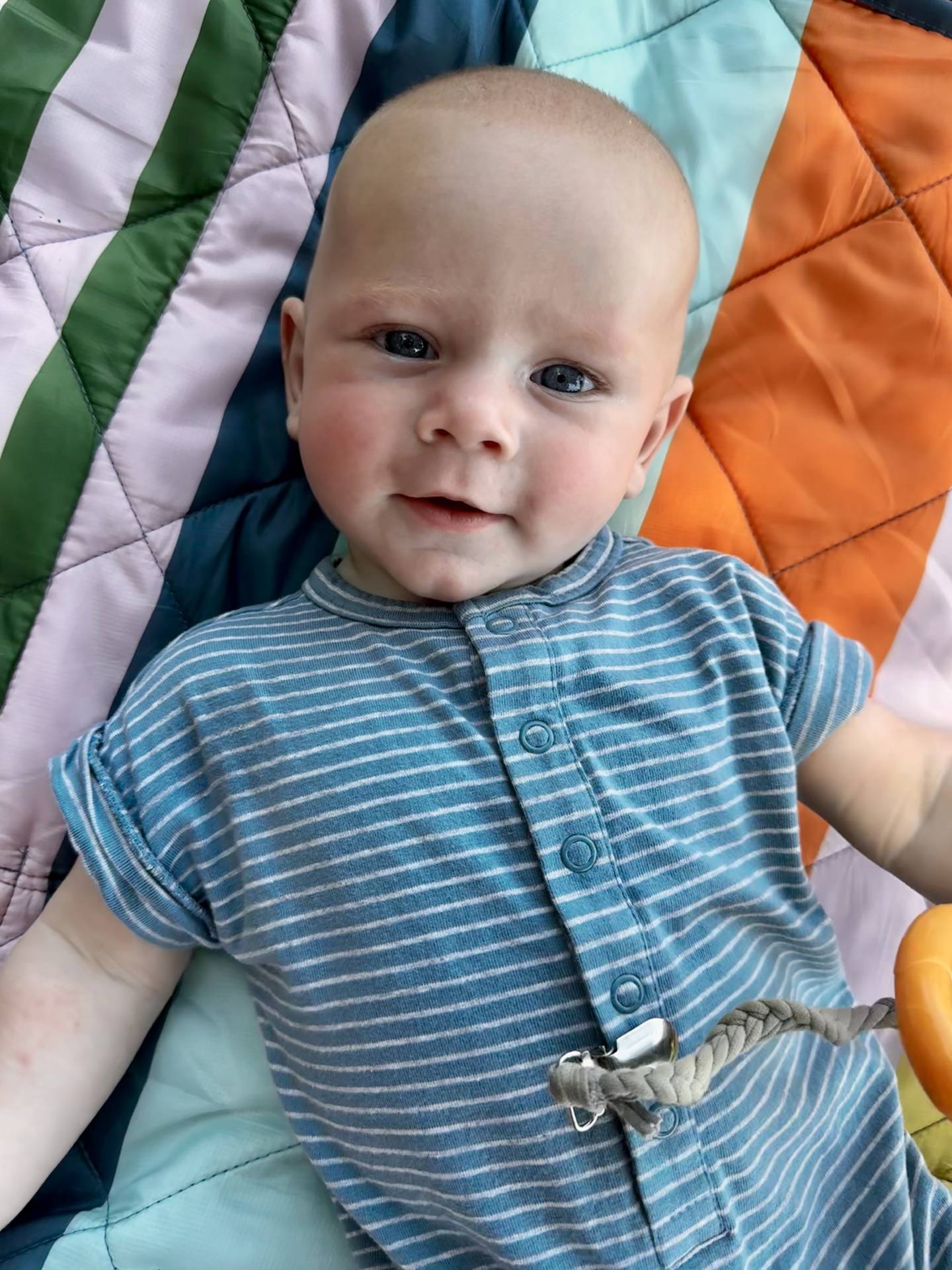 Beau Eckberg is the five month old son of Derrick and Kaelynn Eckberg, of Princeton.