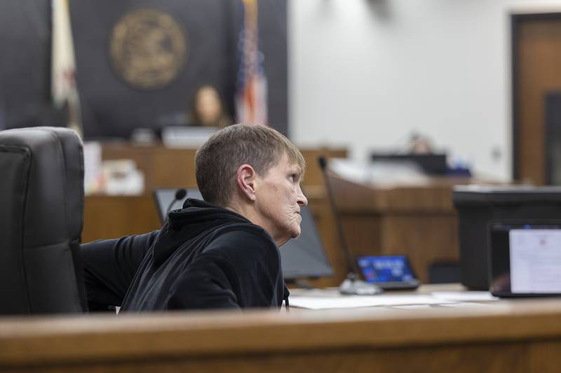Debra Yocum, mother of Patrick Yocum, gave a victim-impact statement Wednesday, Feb. 4, 2026, during Kristin Kisich's sentencing hearing in Lee County Circuit Court in Dixon.