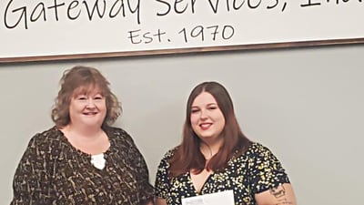 Gateway Services names $2,500 scholarship recipient