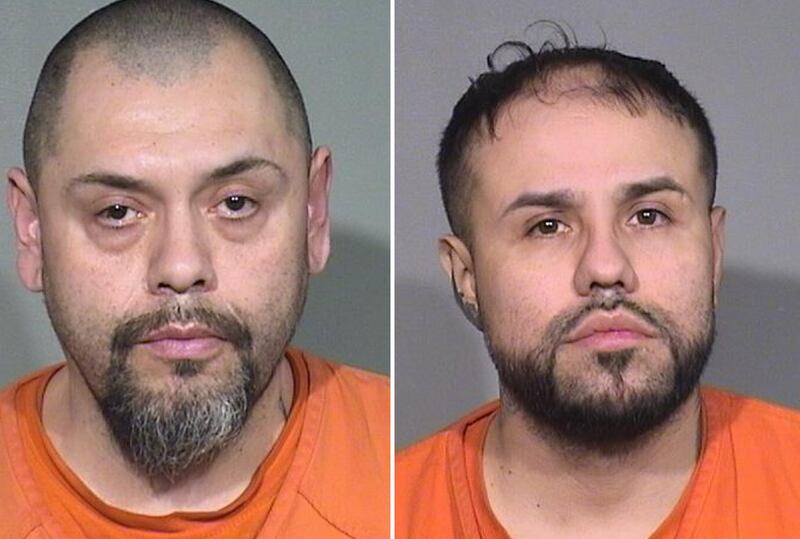 Jorge Barajas, left, and Ivan Ruiz