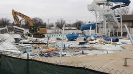 Photos: Hopkins Pool demolition ramps up in DeKalb, new pool to open in 2026
