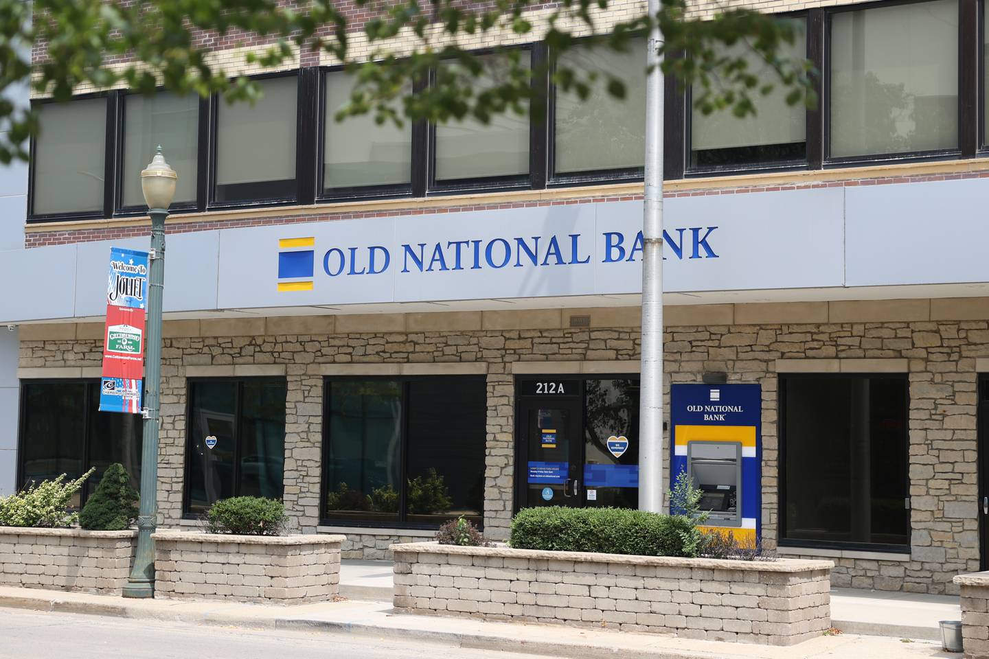 Old National Bank on Chicago Street in Downtown Joliet on Tuesday, Aug. 1.