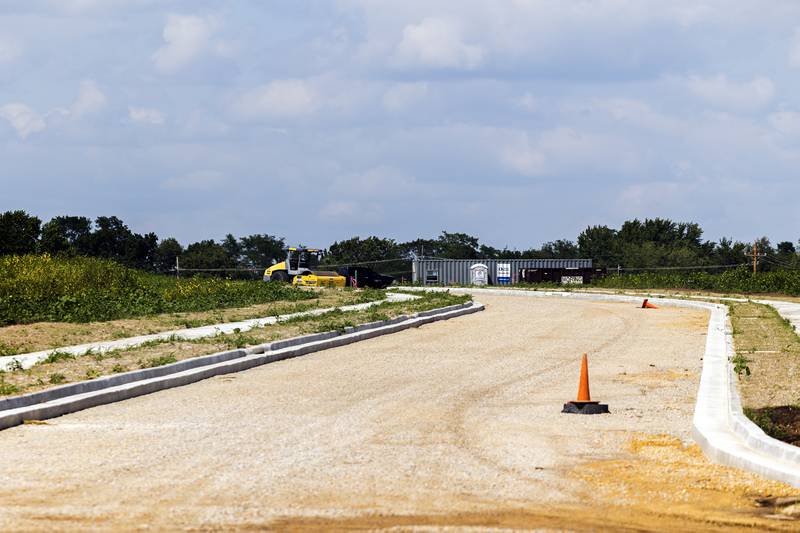 Work at the Gateway project on the south side of Dixon continues on Thursday, August 17, 2023. The project so far is bringing a cannabis dispensary, a Chipotle, a Fairfield Inn by Marriott, a Casey’s General Store and the YMCA is building a daycare facility.