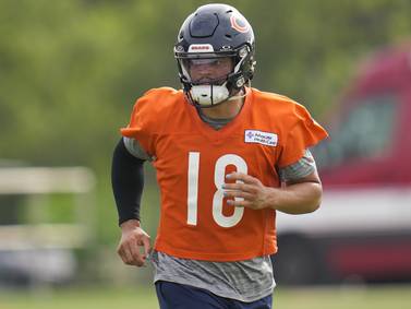 Bears training camp update: Caleb Williams is struggling early. Here’s why coaches aren’t worried.