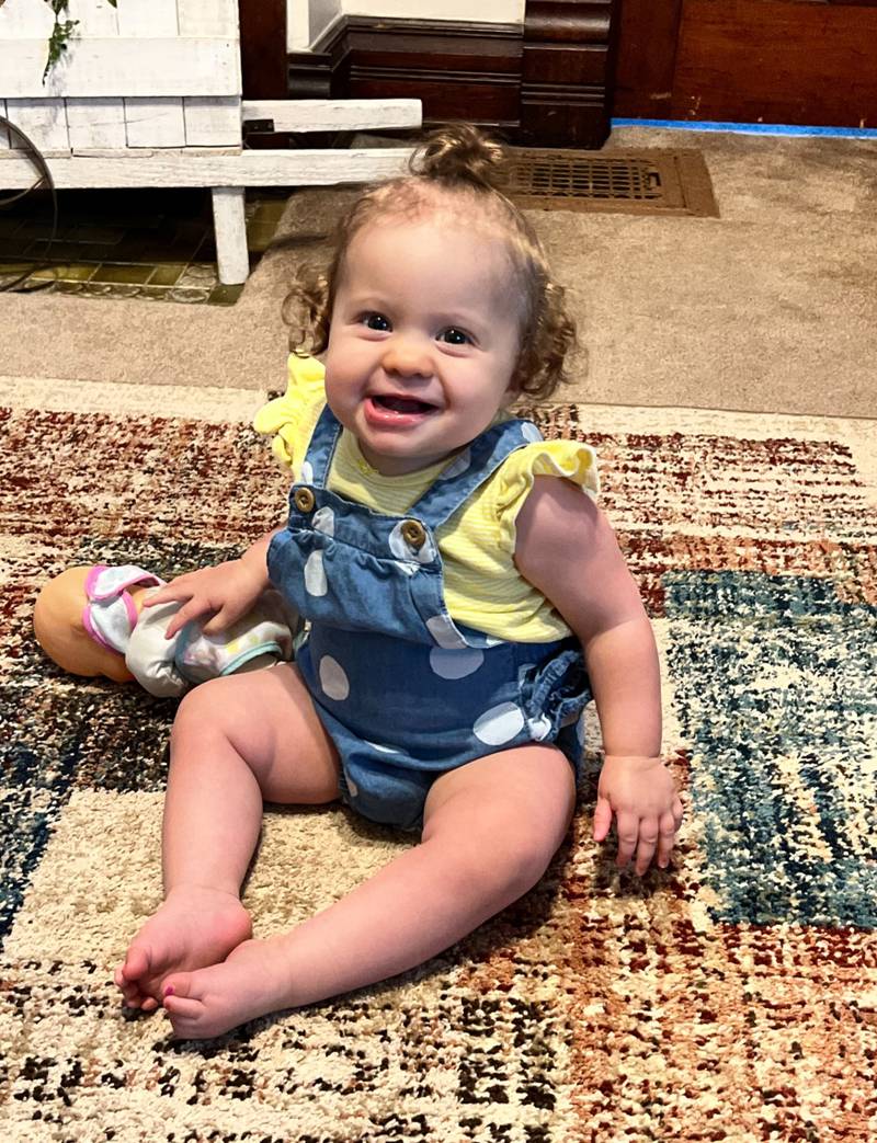 Nova Grace Callison - 9 month old daughter of Jeremy and Hannah Callison (Princeton)