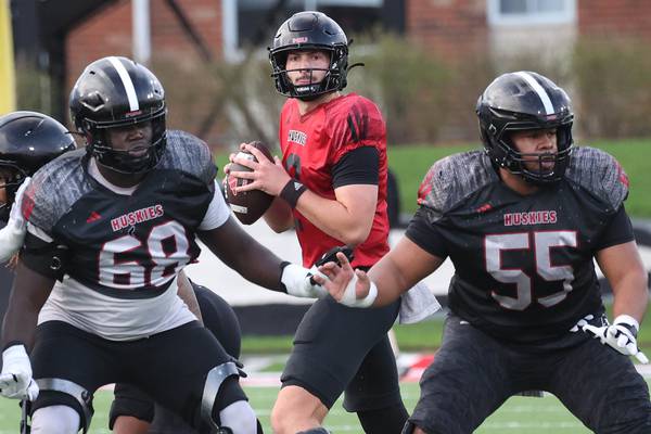 Photos: Northern Illinois University football continues spring practices