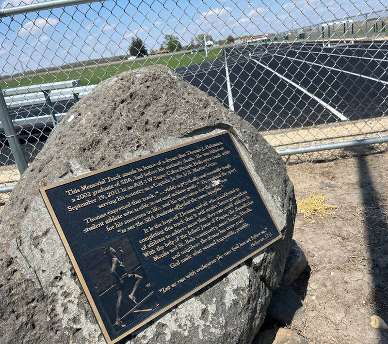 St. Bede Academy will host its inaugural high school track meet at 4 p.m. on April 27 on the Capt. Thomas J. Heitmann Memorial Track. This meet will carry out the longtime dream of the 2002 St. Bede graduate whom the track is named after.