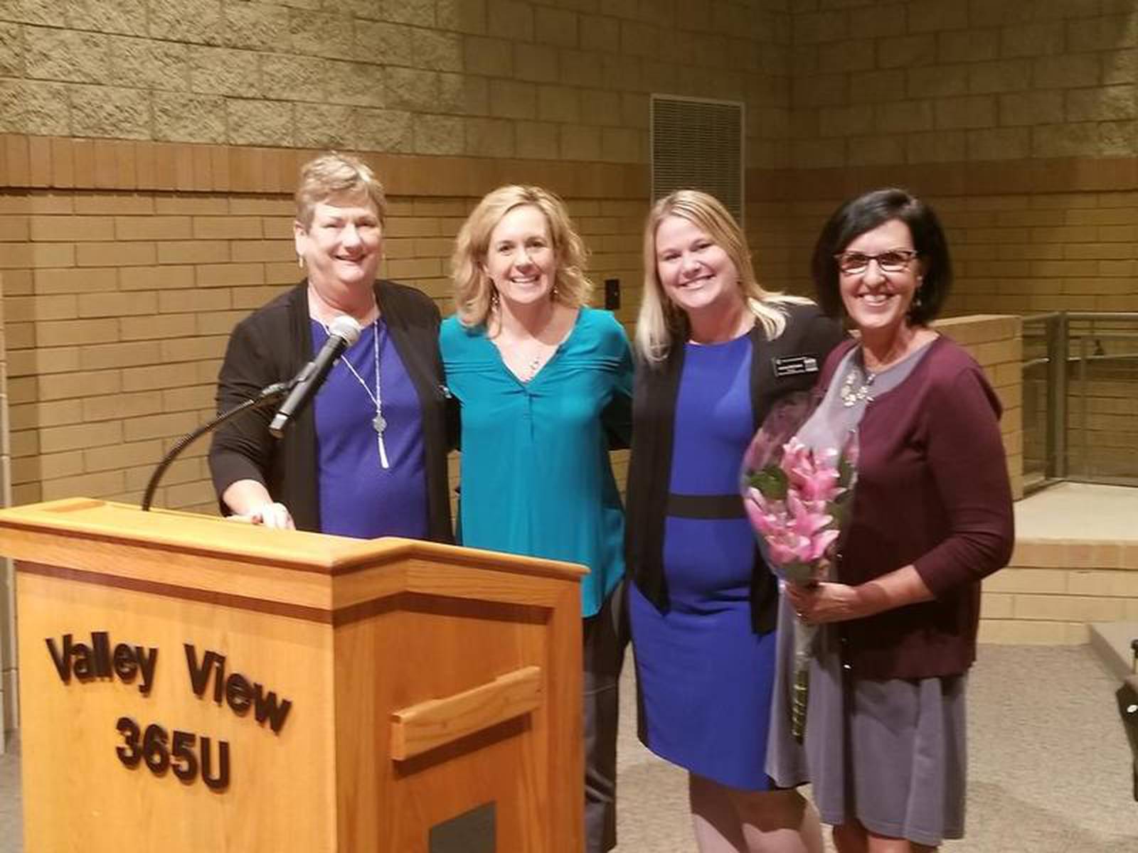 Wood View secretary recognized Shaw Local